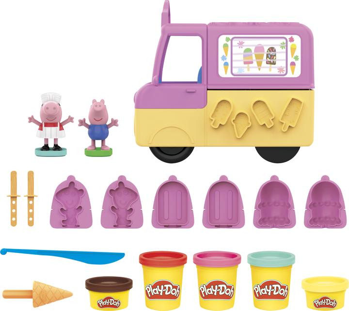 Actual product image Play-Doh PD Peppas Ice Cream Playset