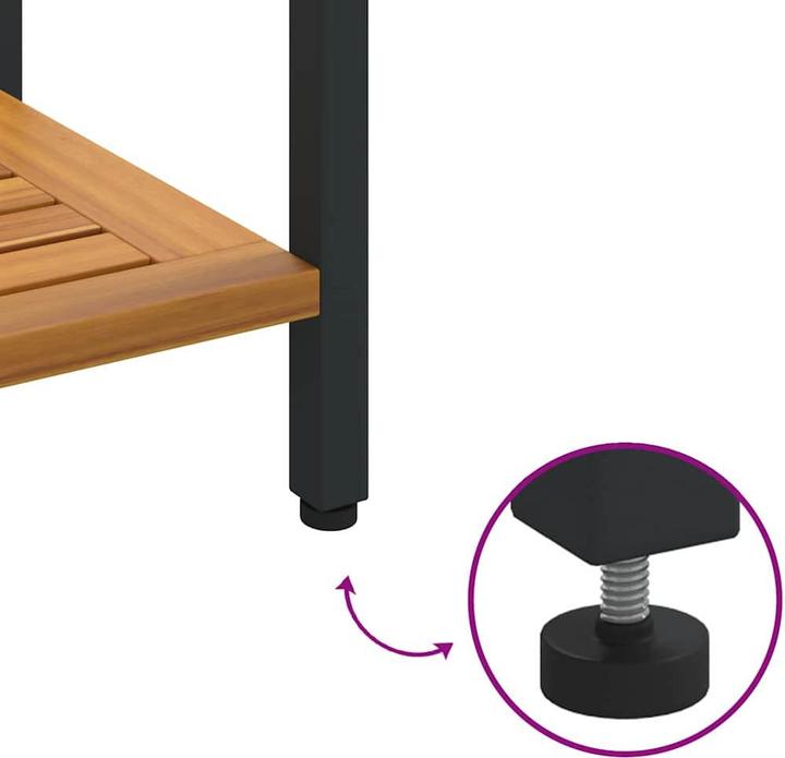 Produktbild vidaXL Gartentisch