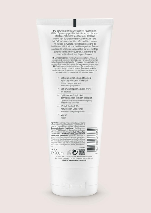 Produktbild Rausch Sensitive Body Lotion mit Kamille (Körpercreme, 200 ml)