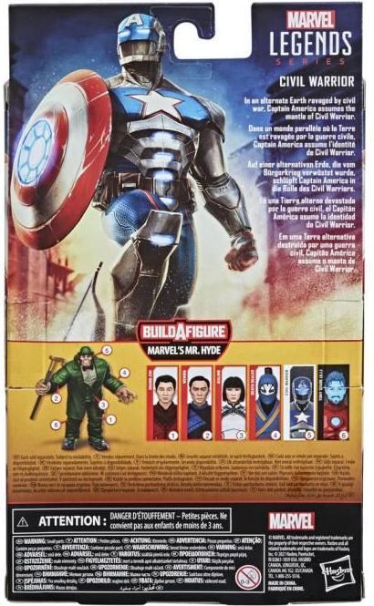 Actual product image Hasbro Contest of Champions: Civil Warrior - Build A Mr. Hyde