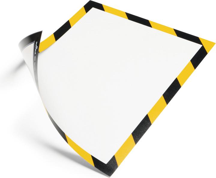 Produktbild Durable MAGNETRAHMEN SECURITY A4 gelb/schwarz
