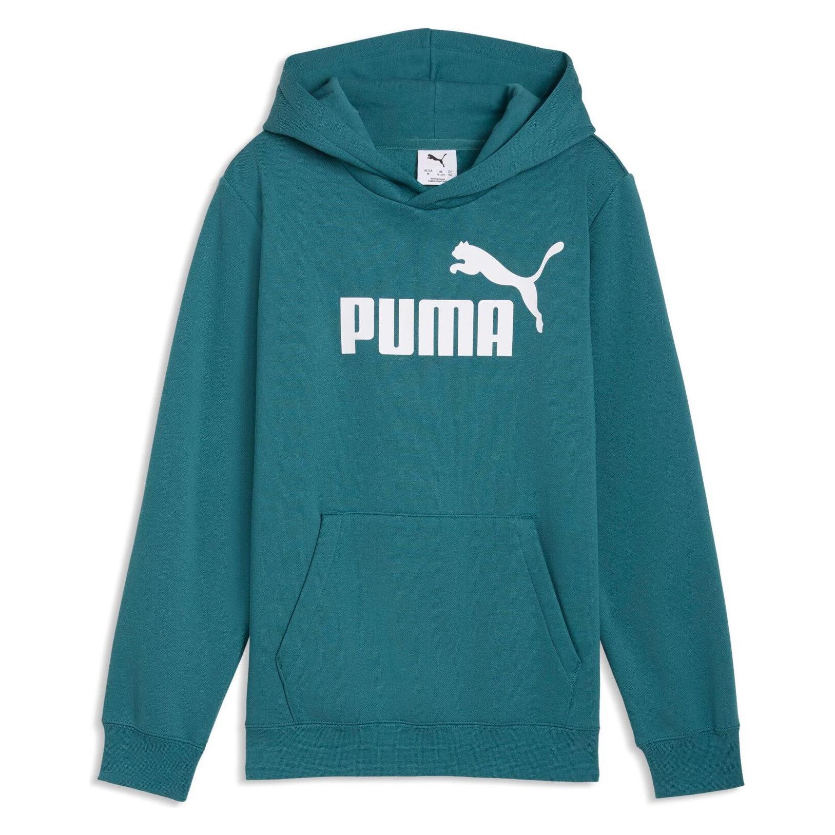 Puma, Jongens, Springer, Ess No. 1 Logo Hoodie Fl B, Zwart, (152)