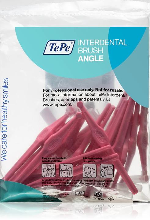 Actual product image TePe Angle interdental brush MULTIPACK pink (25 x, 0.40 mm)