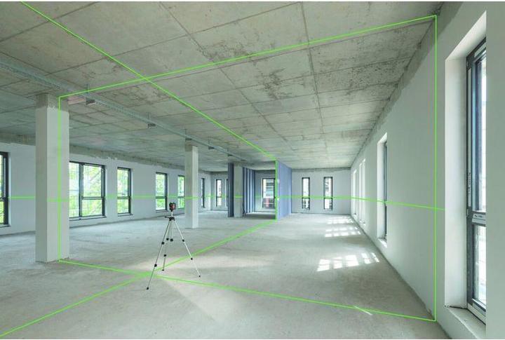 Produktbild Geo-Fennel Akku-Multi-Linienlaser-Set 3 x 360° FLG 6X-GREEN (Kreuzlinienlaser, Multilinienlaser)
