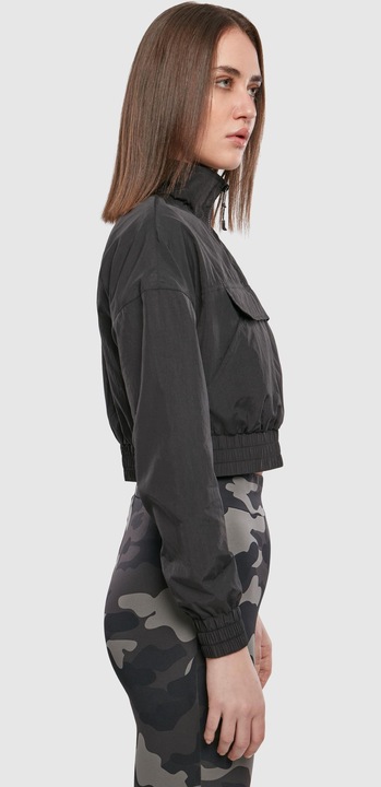 Produktbild Urban Classics Ladies Cropped Crinkle Nylon Pull Over Jacket (4XL)