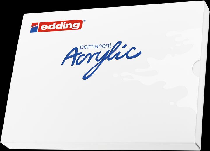 Produktbild Edding Acrylmarker Starter Set 12-teilig (Mehrfarbig, 10 mm, 12 x)