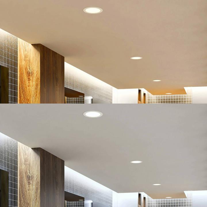 Produktbild Prios Rida LED-Einbaustrahler, CCT, 22,5 cm, 25 W (2390 lm)