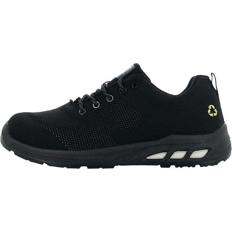 Safety Jogger, Sicherheitsschuhe, Ecofitz Black (S1P, 47)