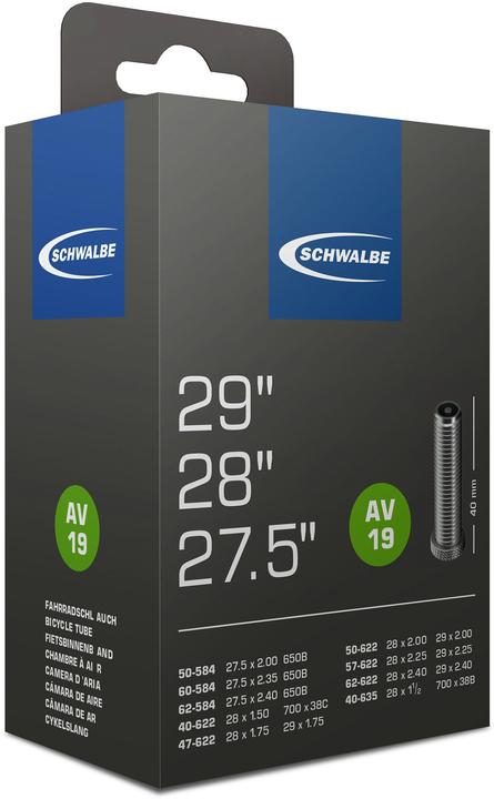 Immagine prodotto Schwalbe Av19 (Schrader (AV), 28", 40 mm)