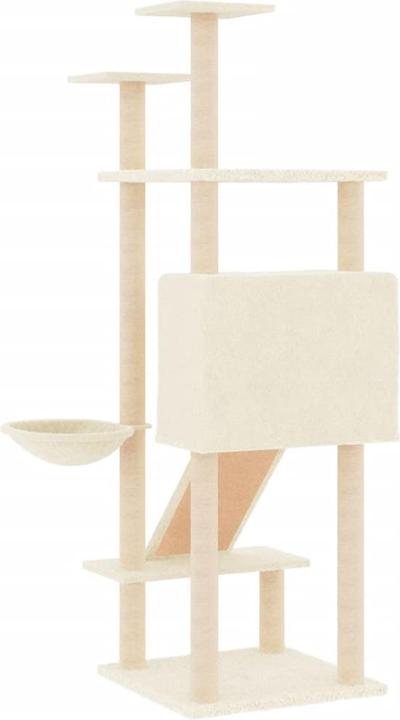 Produktbild vidaXL Kratzbaum (153 cm, Hellgrau)