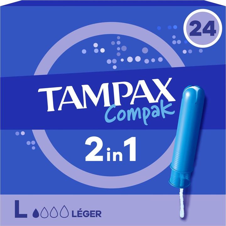 Actual product image Tampax Compak (24 x, Mini)