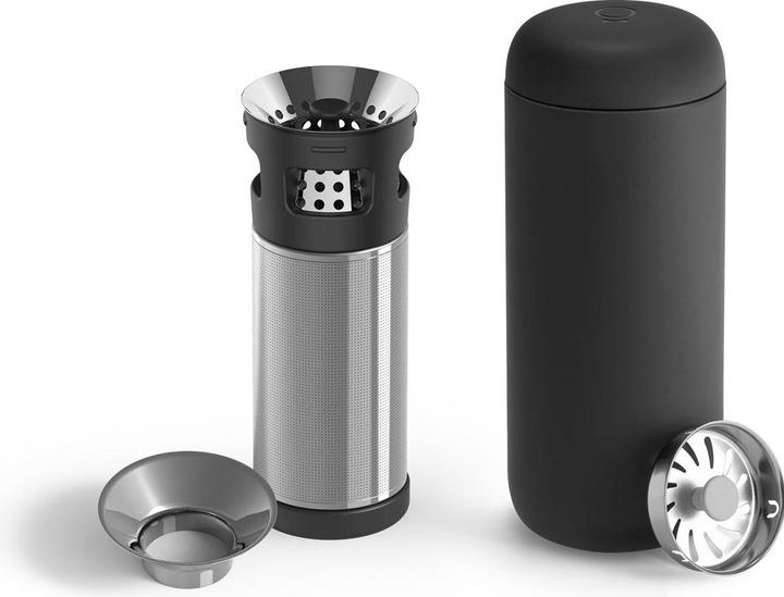 Actual product image Fellow Carter Infuser-Set - Carter Move Becher Schwarz 473 ml + Carter Infuser