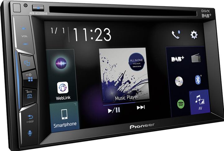Produktbild Pioneer AVH-A3200DAB Autoradio (Android Auto, Apple Carplay)
