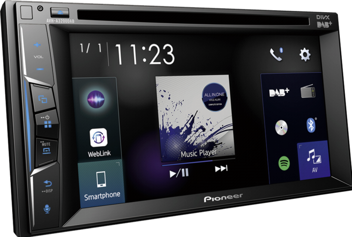 Produktbild Pioneer AVH-A3200DAB Autoradio (Android Auto, Apple Carplay)
