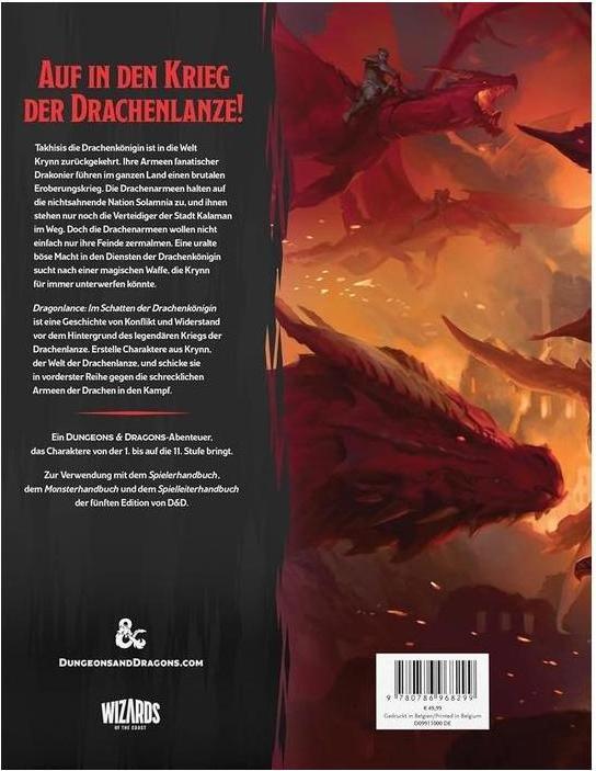 Actual product image Wizards of the Coast Dungeons & Dragons - - German (German, 2 - 6 Players)