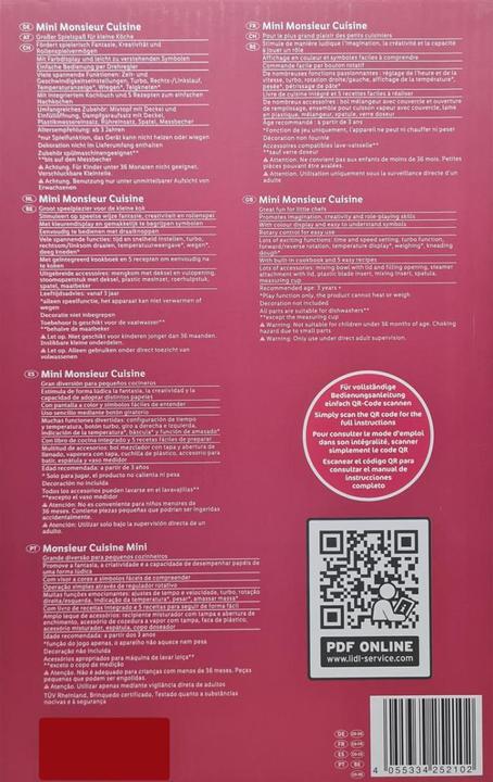 Actual product image Playtive Junior Food processor