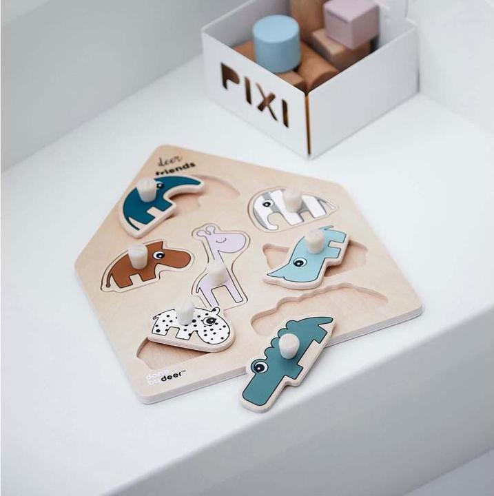 Done by Deer Deer Friends 7-piece jigsaw puzzle (7 pieces)