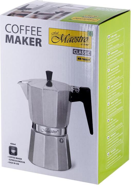 Actual product image Maestro Kawiarka na 9 filiżanek MR-1666-9 (9 T.)