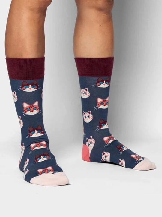 Image du produit DillySocks Sky Kitten (Une unité par pack, 41 - 46)
