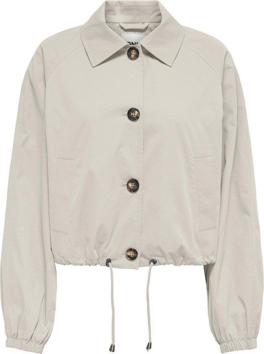 Only Fly-Away Kragen Ballonärmel Jacke Jacke (XL)