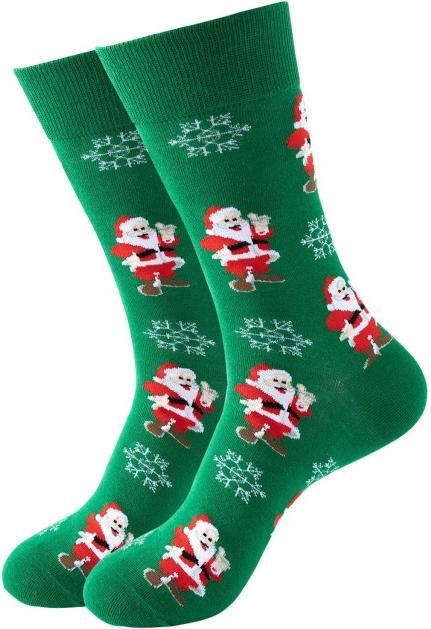 Produktbild Snazzy Santa Weihnachts-Socken Nikolaus grün 36-40 von (Einzelpack, 36 - 40)