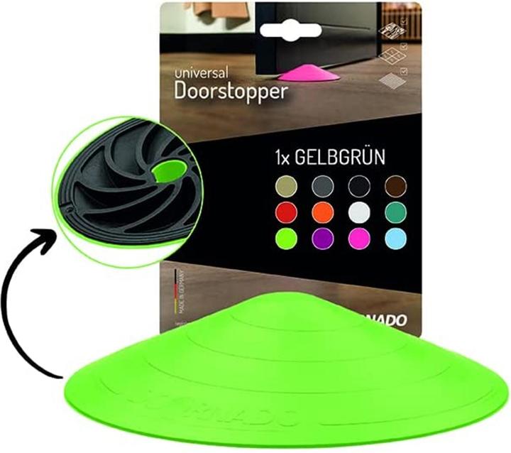 Produktbild De Beer Innovations Doornado Türstopper Lime (12 x 2 x 12 cm)