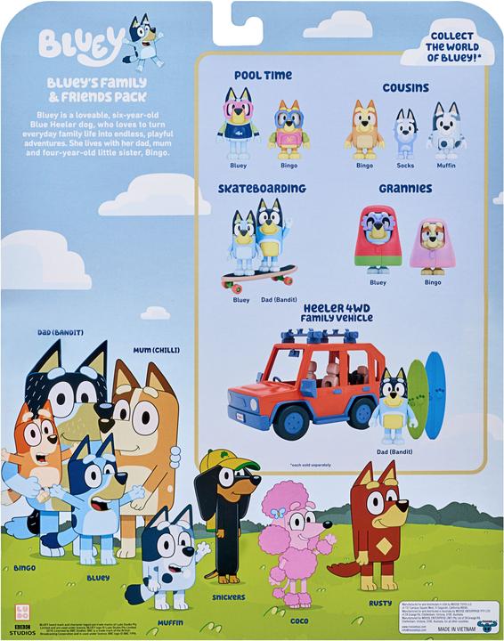 Image du produit Bluey family & friends
