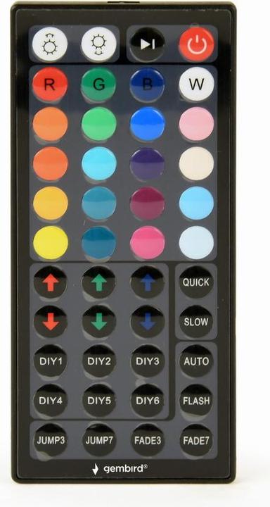 Actual product image Gembird RGB LED strip 5 m LED-S-RGB500-01 (Multicoloured, 500 cm, Indoor)