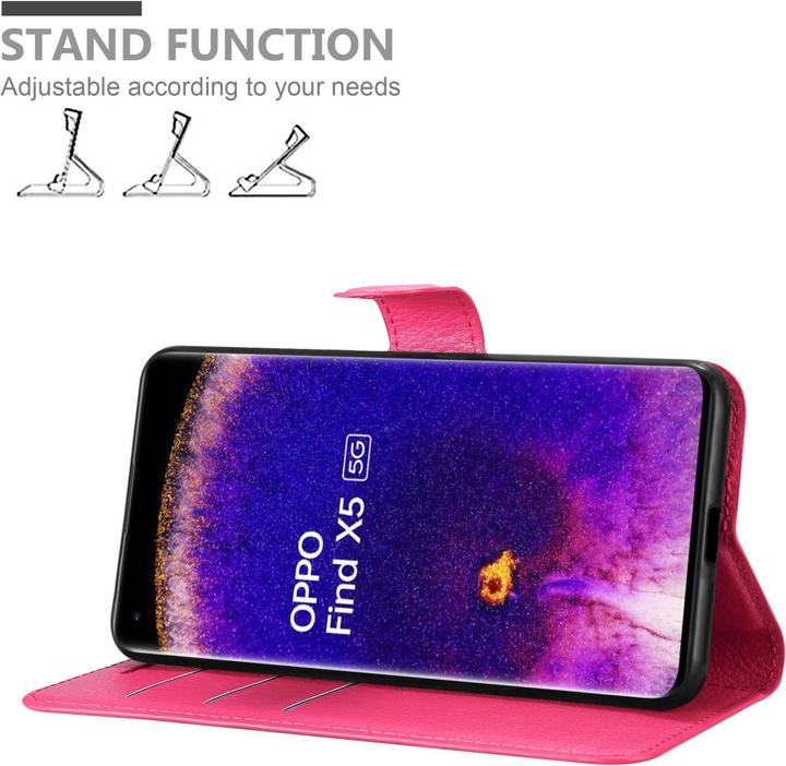 Immagine prodotto Cadorabo Custodia con supporto a libro per Oppo FIND X5 (Oppo trova X5)