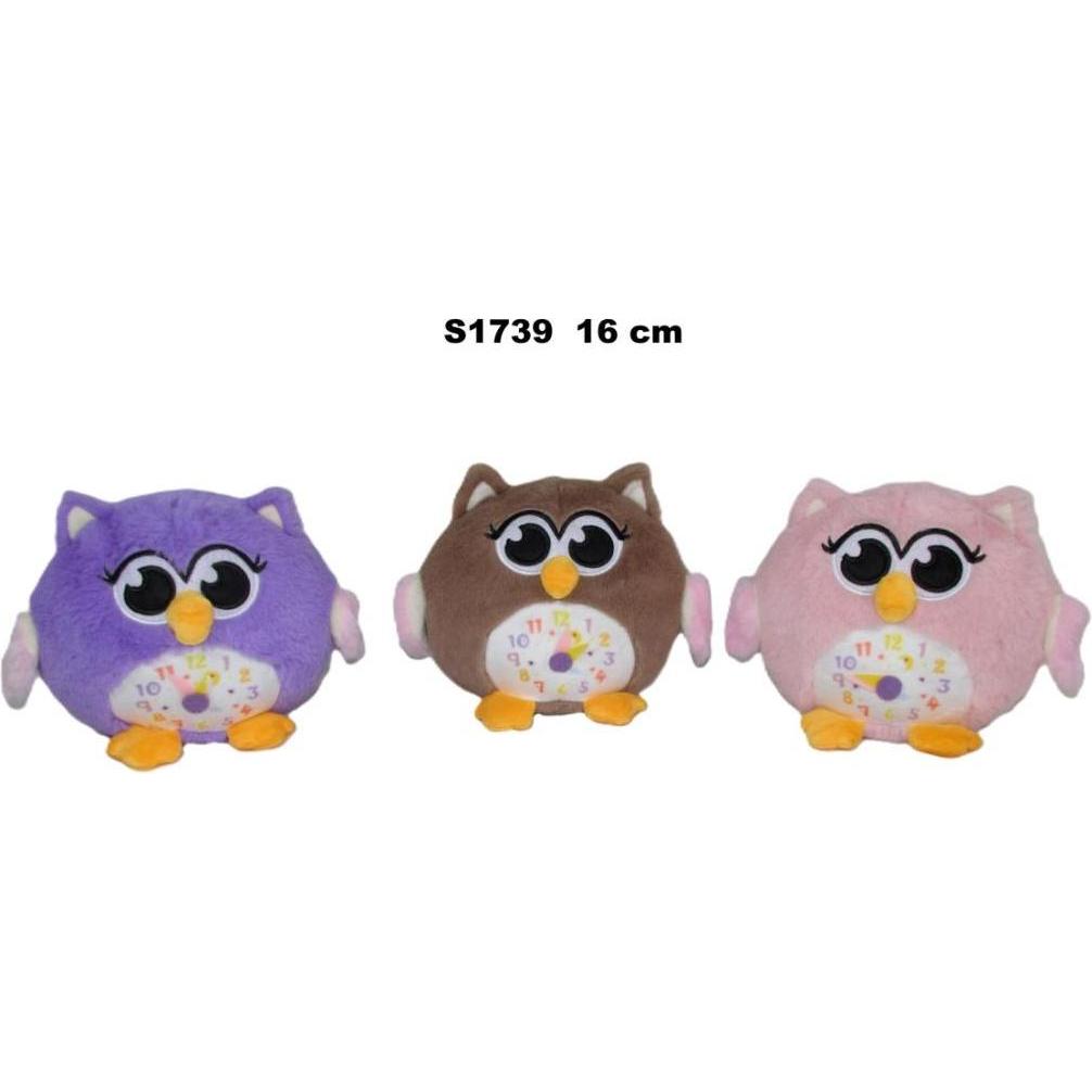 Sunday Bikes Eulenuhr 16cm MIX