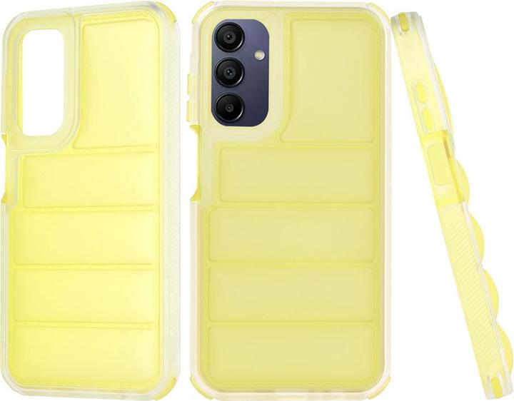 Actual product image Techsuit - Wave Shield - Samsung Galaxy A15 4G / A15 5G - Yellow (Samsung Galaxy A15 5G)