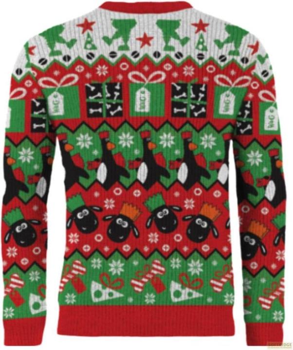 Produktbild Wallace & Gromit Christmas Pullover Cracking Christmas Old Chum! Grösse S (S)