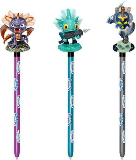 Actual product image PowerA Universal Skylanders Bobblehead Stylus Pens x3 for Nintendo DS Systems