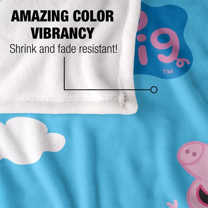 Image du produit Peppa Pig - Couverture (152 x 127 cm)