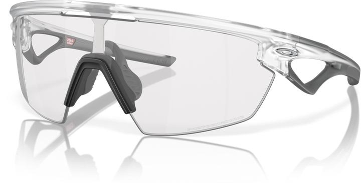 Actual product image Oakley Sphaera photochromic sports glasses (Matte Clear, Matte Clear)
