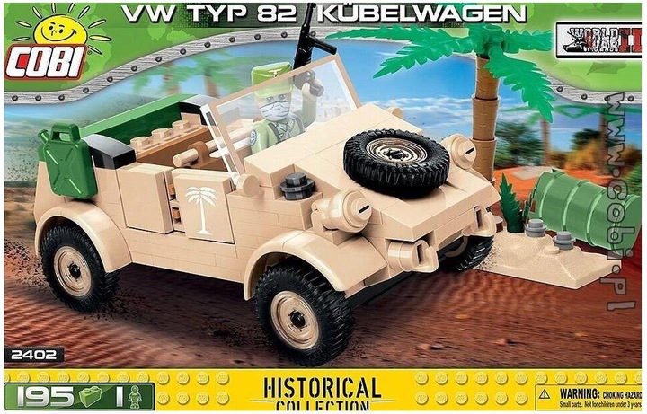 Actual product image Cobi VW Type 82 Kübelwagen