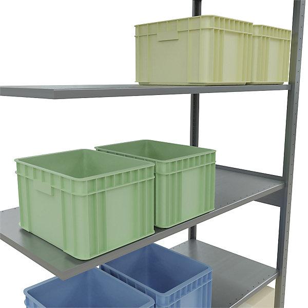 Actual product image eurokraft pro Boltless shelving, single row