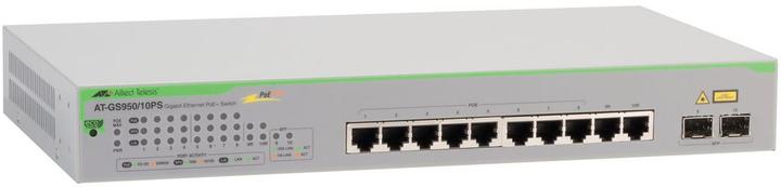 Image du produit Allied Telesis Switch Websmart Gigabit 8xtpoe+ (10 ports)