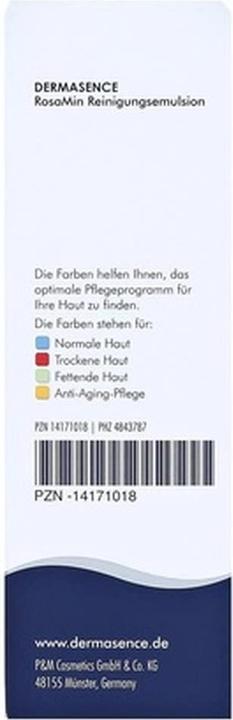 Produktbild Dermasence RosaMin Reinigungsemulsion Emuls (Reinigungstücher Gesicht, 150 ml)