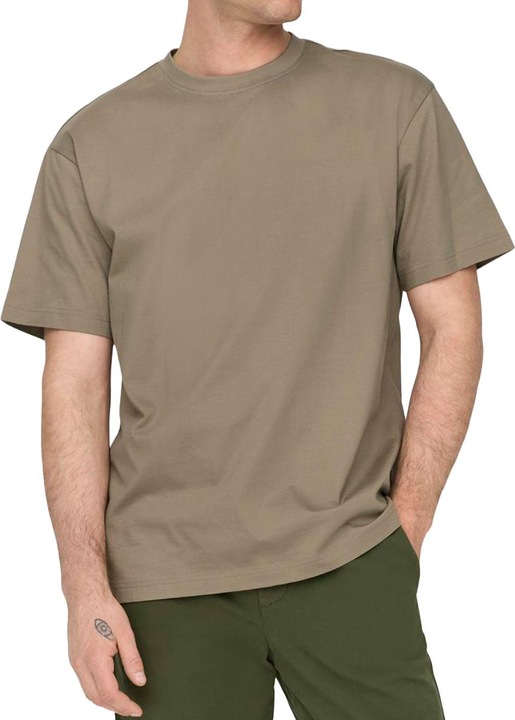 Only & Sons Locker geschnitten Rundhals T-Shirt T-shirt