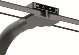 Produktbild Avide LED Tischleuchte 22W mit IR-Fernbedienung, schwarz