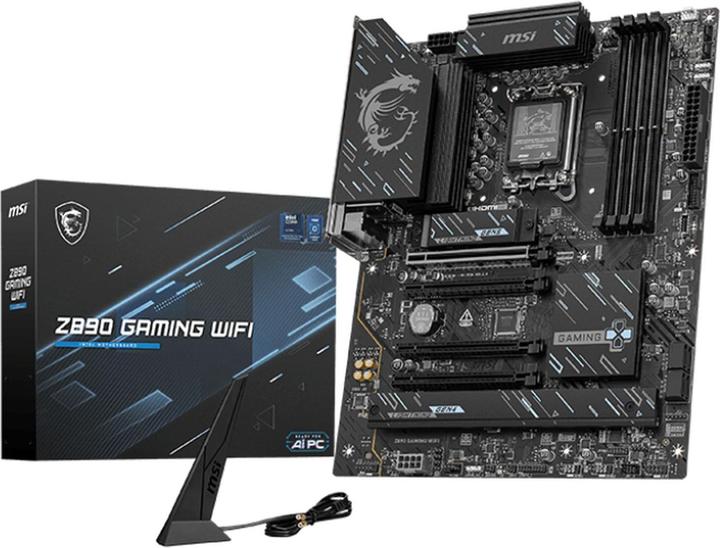 Image du produit MSI MB Intel 1851 Z890 GAMING WIFI (LGA 1851, Intel Z890, ATX)