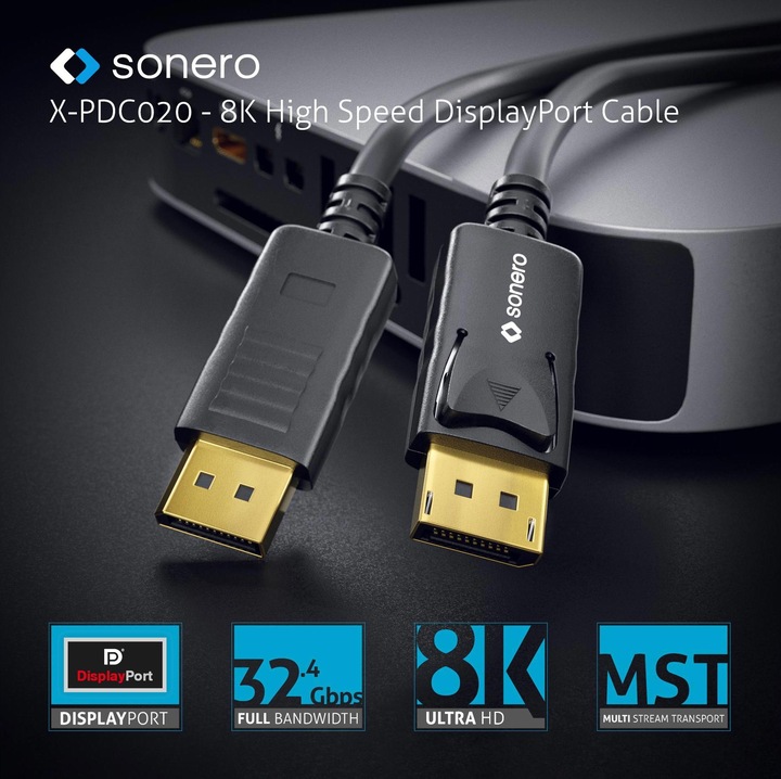 Produktbild Sonero DisplayPort — DisplayPort (1.50 m, DisplayPort)