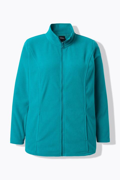 Actual product image Ulla Popken Modular Fleece Zip Front Jacket (46, 48)