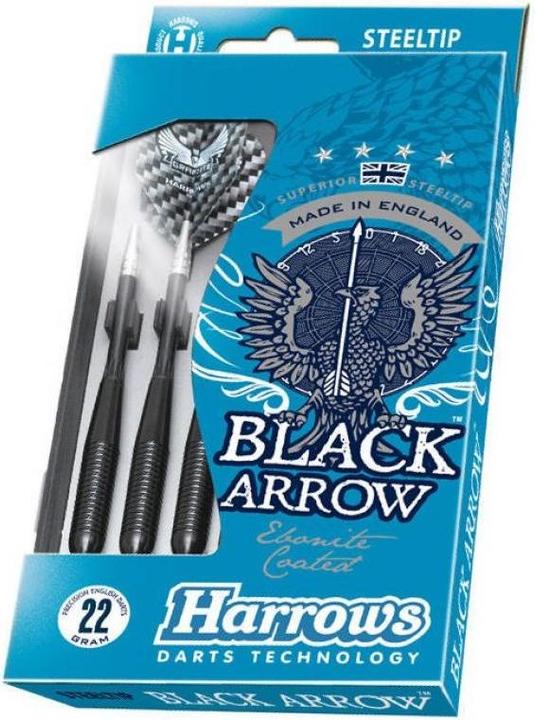 Harrows Darts Steeltip Black ARROW 3x21gr