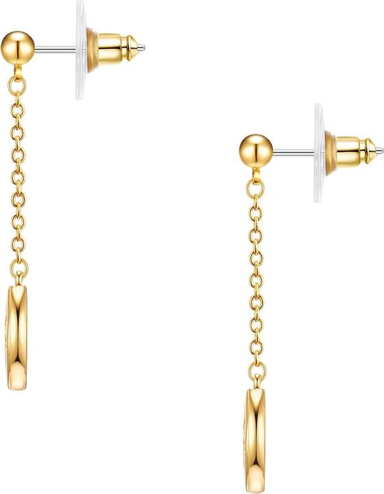 Actual product image Lulu & Jane Ladies earrings star metal - 35618 (Metal alloy)