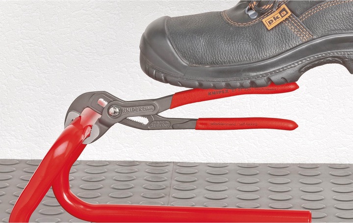 Immagine prodotto Knipex Cobra Pinza regolabile di nuova generazione per tubi e dadi 87 01 125 (125 mm)