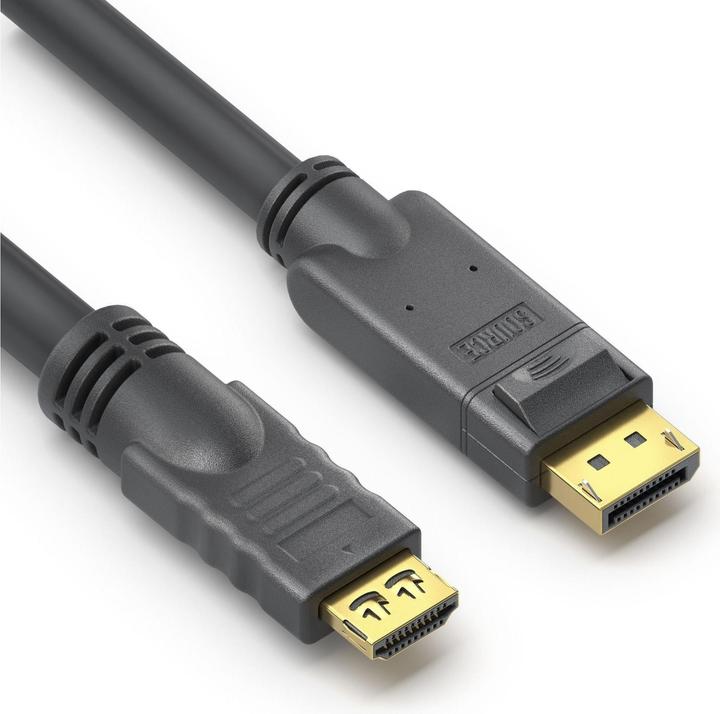 Actual product image Purelink DisplayPort to HDMI Cable 4K - PureInstall 10.00m (10 m, HDMI, 2.0b)