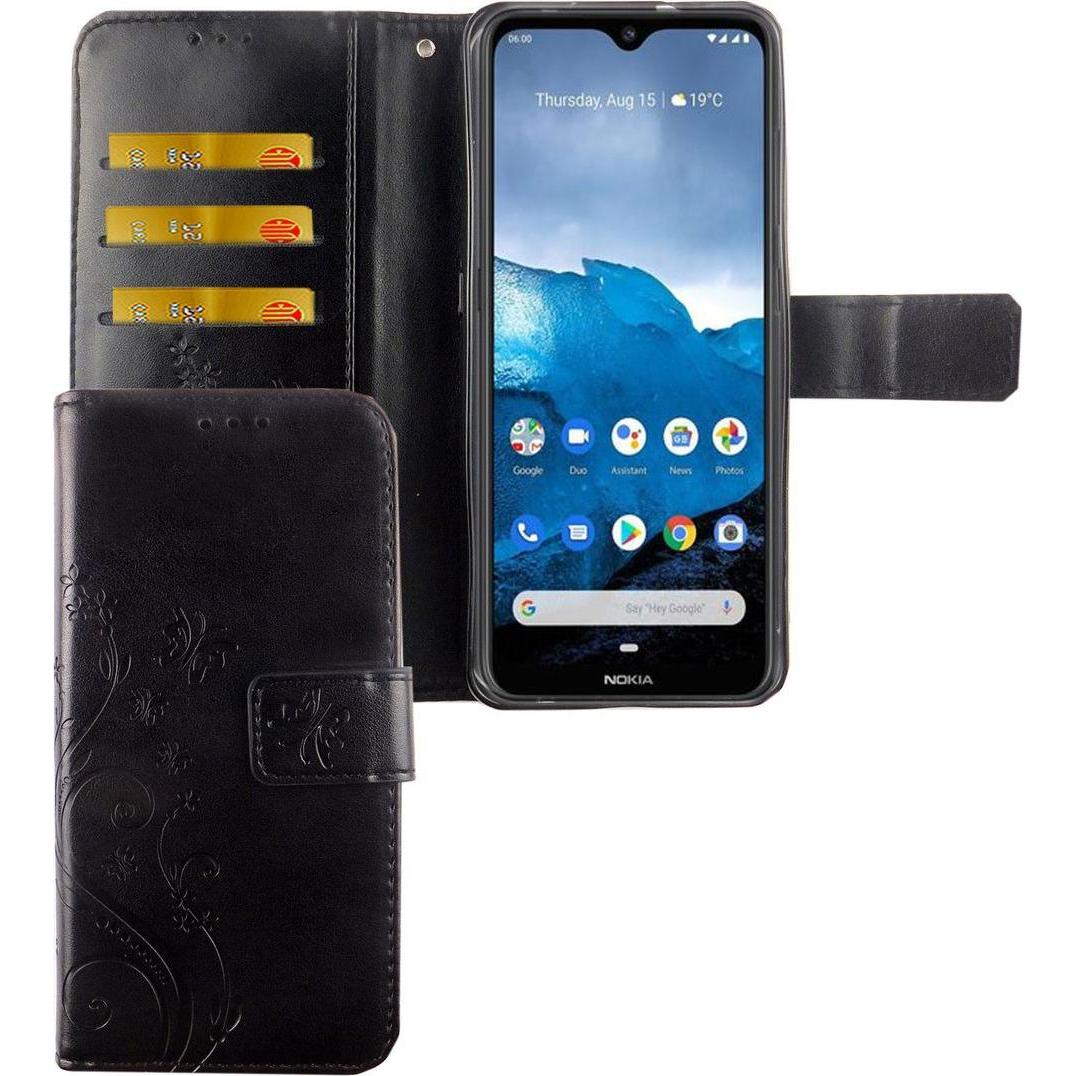 König Design Hülle Handy Schutz für Nokia 6.2 Case Cover Tasche Wallet Etui Handyhülle Bumper (Nokia 6.2), Smartphone Hü...