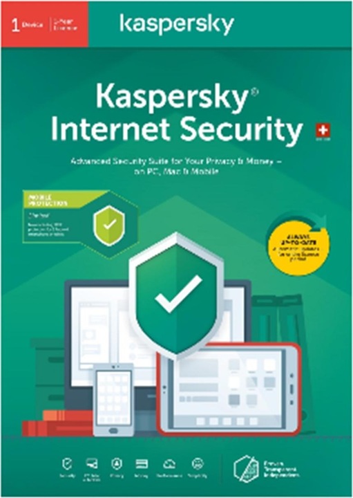 Produktbild Kaspersky Internet Security (1 User, 12 Monate)